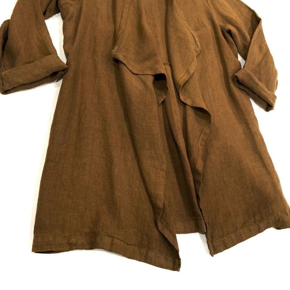 BRYN WALKER OversizedāLinen Duster (fits up to SzāLarge) - Picture 3 of 10